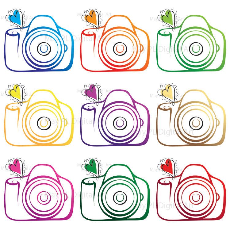 photography clip art for logos